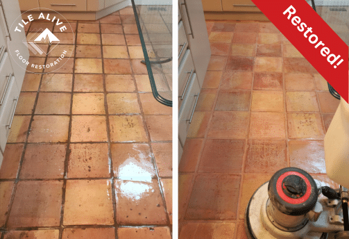 before and after shower tile and grout repair
